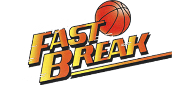 Magic Johnson's Fast Break logo for NES